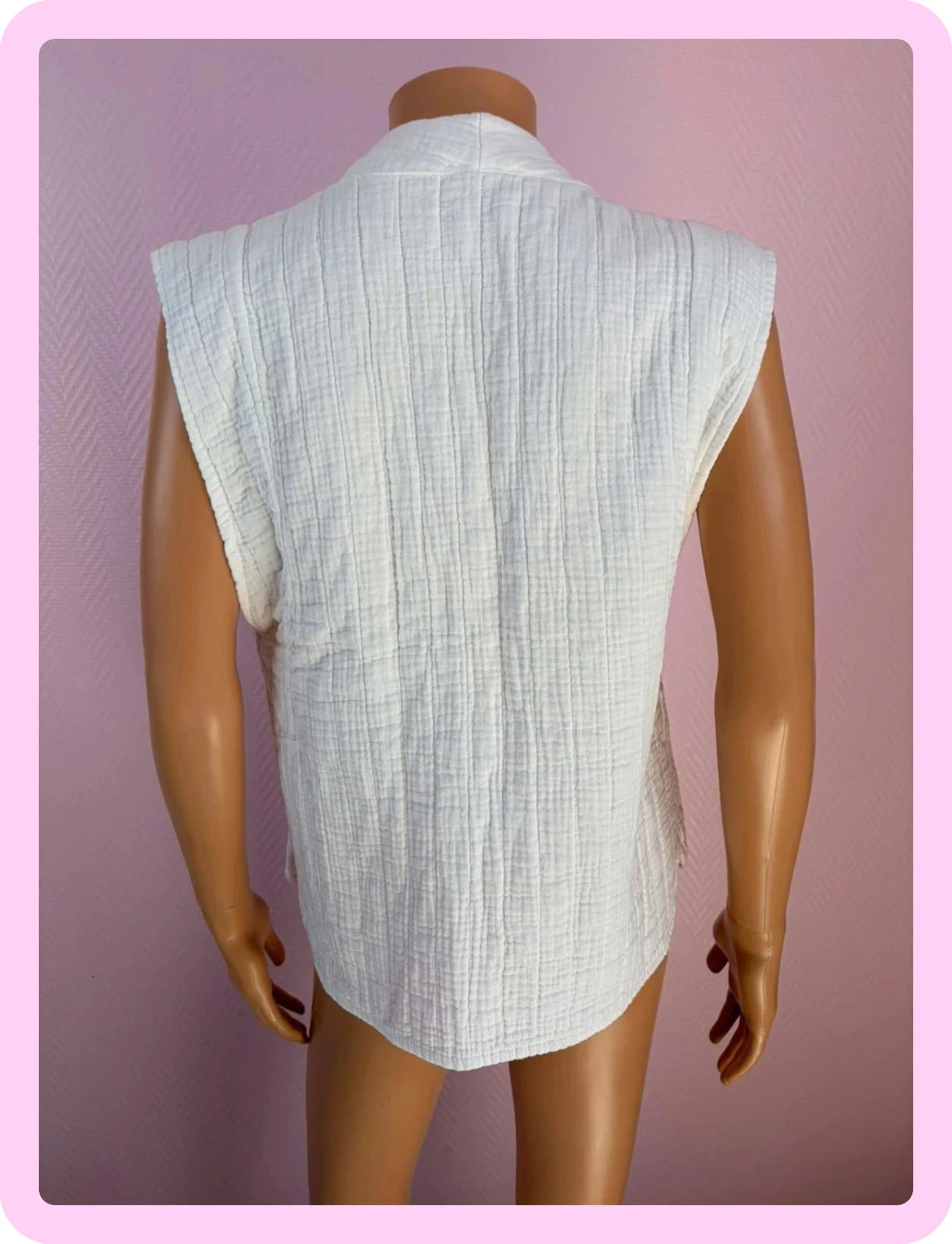 Veste sem mangas Joanna tamanho 38 – photo 3